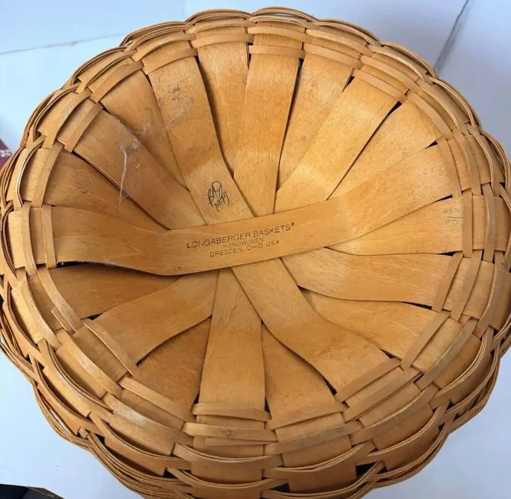 Longaberger woven wood